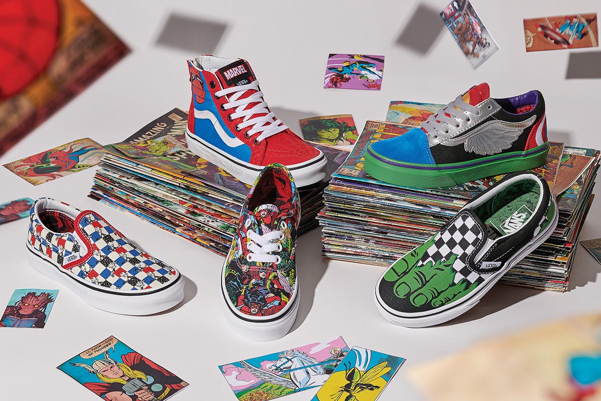 Vans x Marvel Sneaker Pack: Release 